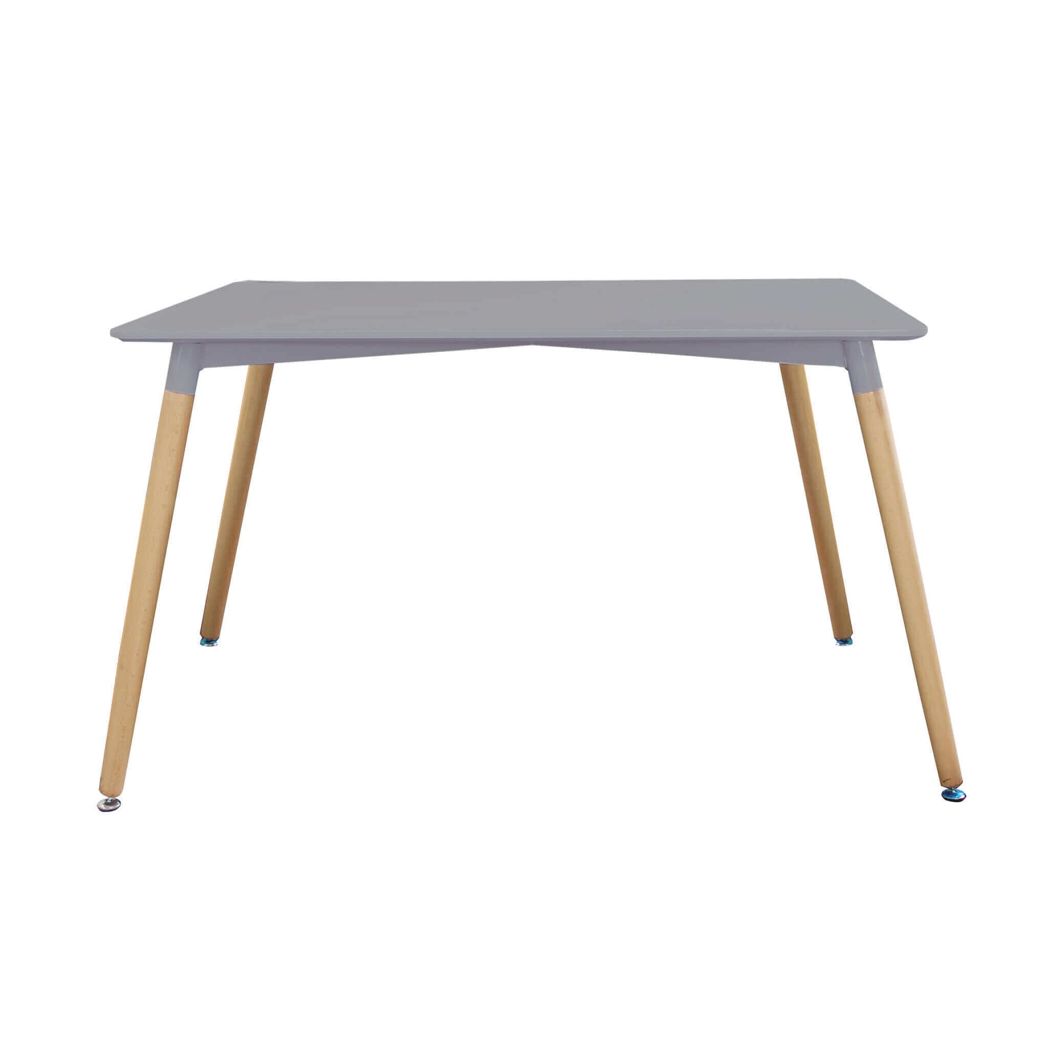 TAVOLO LIONE IN MDF E ABS 120 X 80 X H75 CM IN COLORE GRIGIO