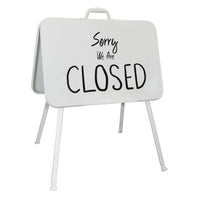 CARTELLO IN FERRO OPEN / CLOSED PIERRE