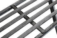 SCAFFALE PORTAVASI KIMBERLY CON 3 PIANI IN COLORE BIANCO OSSIDATO