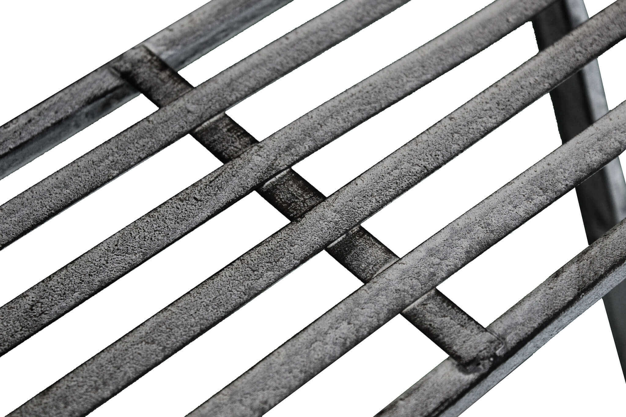 SCAFFALE PORTAVASI KIMBERLY CON 3 PIANI IN COLORE BIANCO OSSIDATO