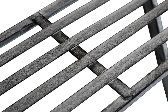 SCAFFALE PORTAVASI KIMBERLY CON 3 PIANI IN COLORE BIANCO OSSIDATO