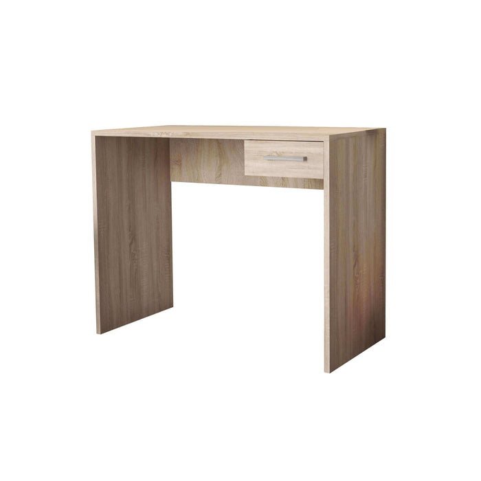 SCRIVANIA PORTA PC TOM IN COLORE QUERCIA CHIARO 90 X 45 X H74 CM