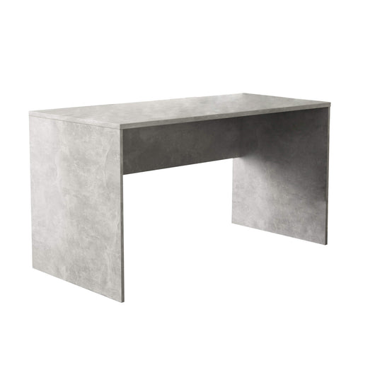 SCRIVANIA JOSIE MODERNA 138,5 X 75 X H68 CM IN COLORE GRIGIO EFFETTO CEMENTO