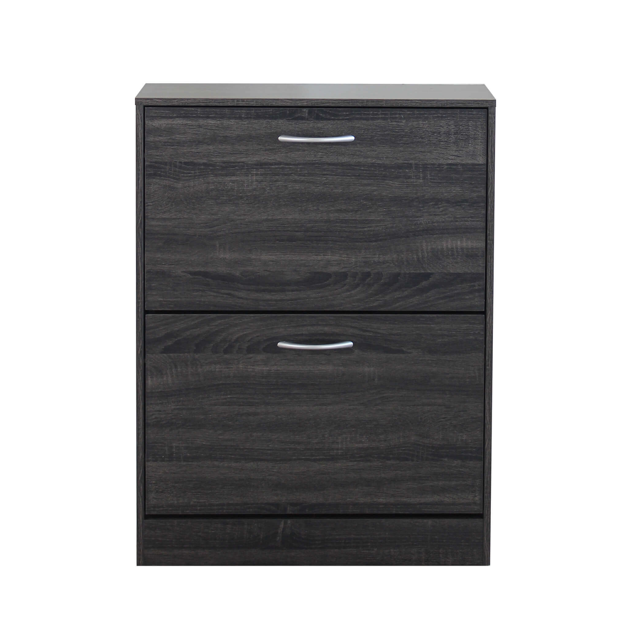 SCARPIERA SALLY GRIGIO SCURO CON 2 ANTE A RIBALTA 60 X 24 X H80 CM