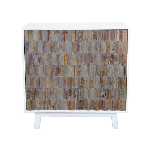 ANGUS MOBILE DA ARREDO CON 2 ANTE 90 X 50 X 89 CM BICOLOR