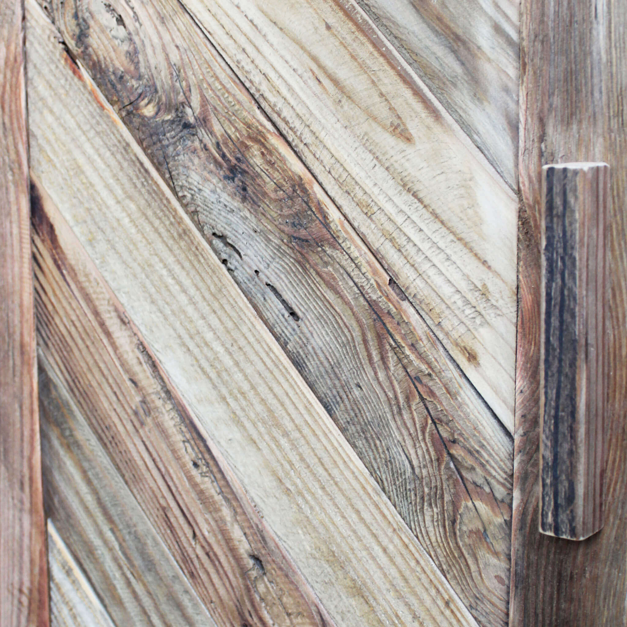 CREDENZA ROLAND IN LEGNO DI PINO RICICLATO 180 X 48 X H 85 CM