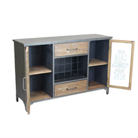 CHRISTIAN MOBILETTO DA ARREDO DESIGN INDUSTRIAL 124X39,5 X H80 CM