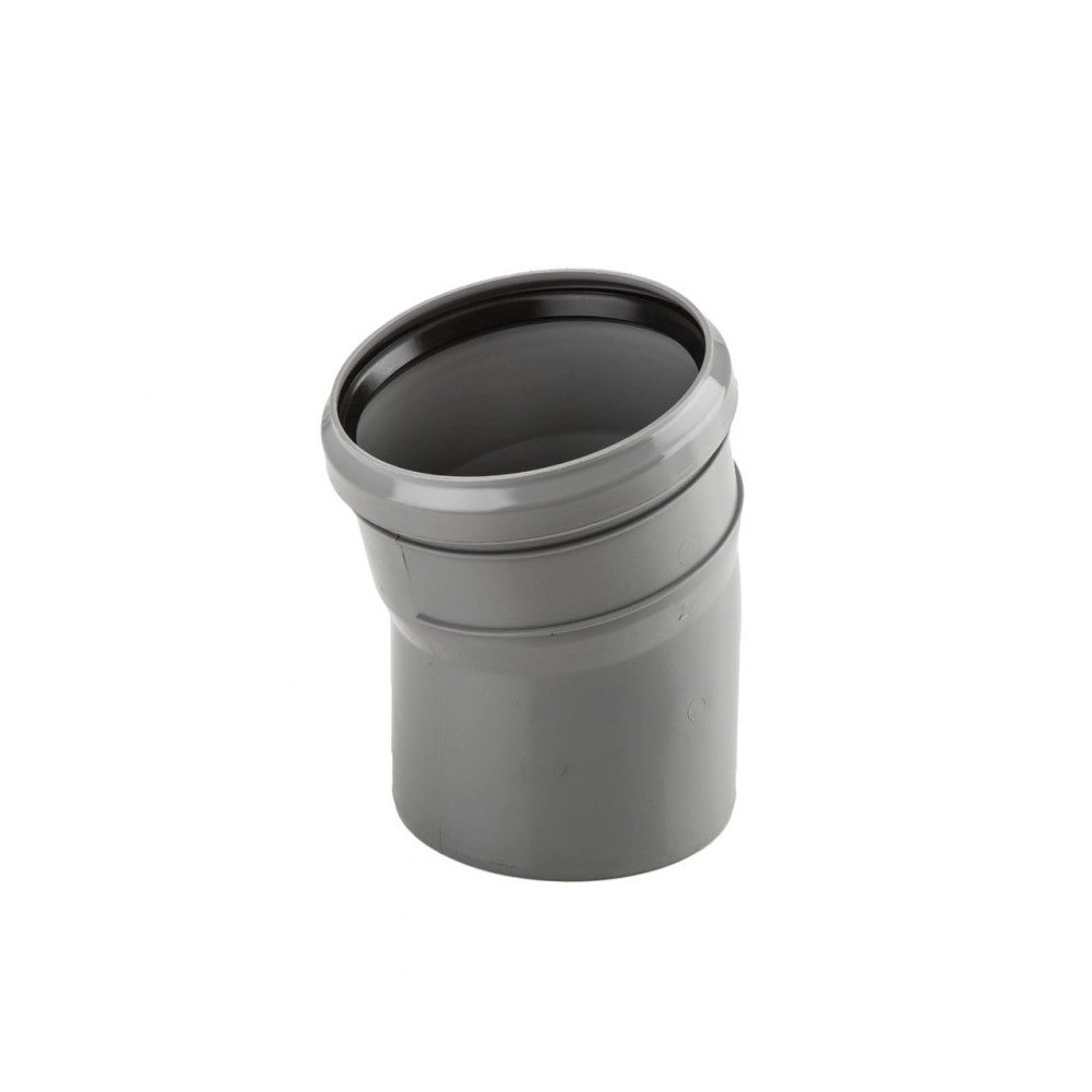 Curva gomito da 40mm - 2pz raccordo con guarnizione, scegli se  15 gradi