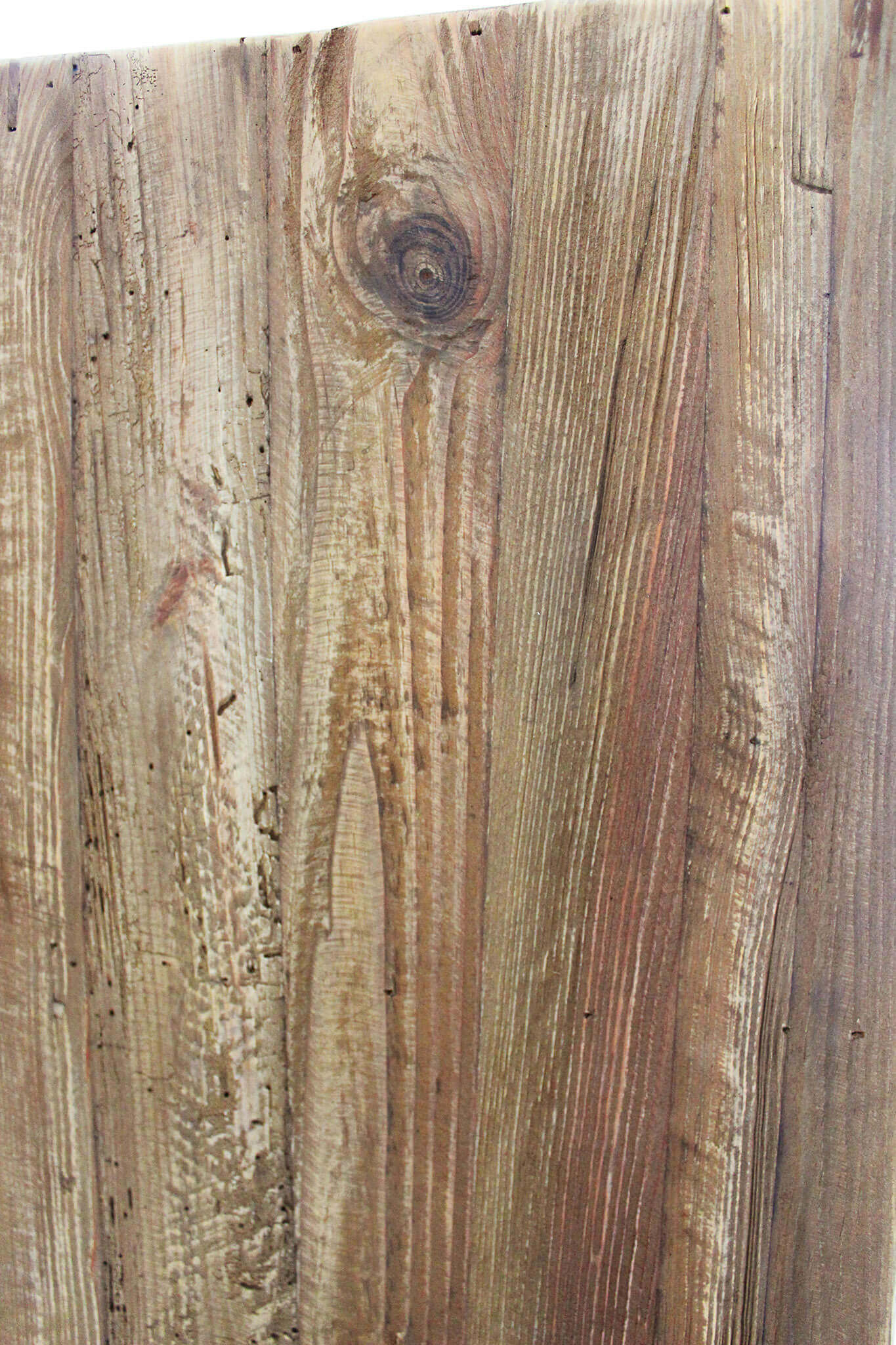 MOBILE ELVIN IN LEGNO DI PINO RICICLATO CON 2 RIPIANI E VETRINA AD ANTE