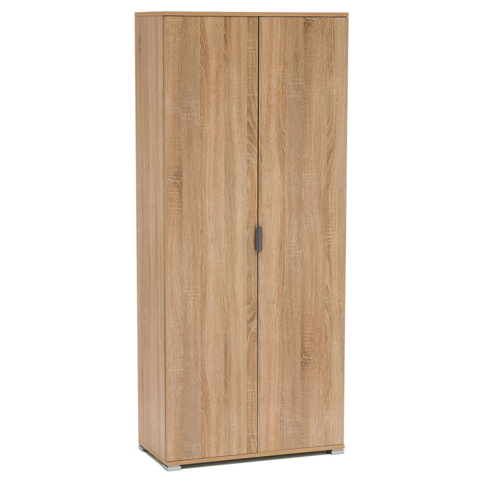 ARMADIO CON 2 ANTE NATURALE 75 X 38 X H174 CM