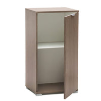 MOBILETTO CON ANTA IN COLORE ROVERE GRIGIO 45 X 38 X H85 CM