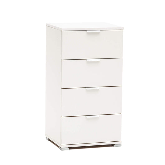 MOBILETTO A CASSETTIERA CON 4 CASSETTI BIANCO 45 X 38 X H85 CM