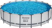 BESTWAY PISCINA FUORI TERRA AUTOPORTANTE CON STRUTTURA RIGIDA TONDA 549 X 122 CM