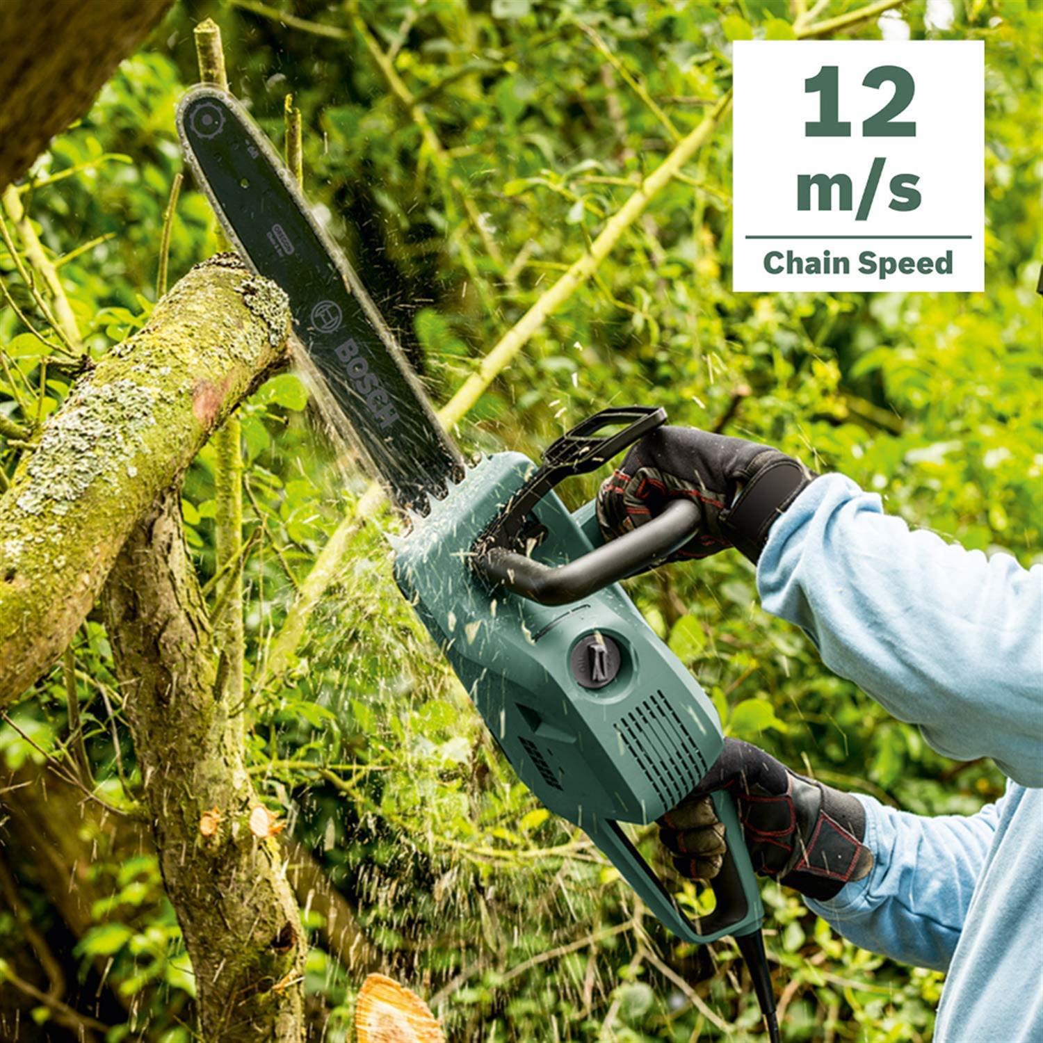 BOSCH UNIVERSALCHAIN  ELETTROSEGA CON BARRA 35 CM 1800 W