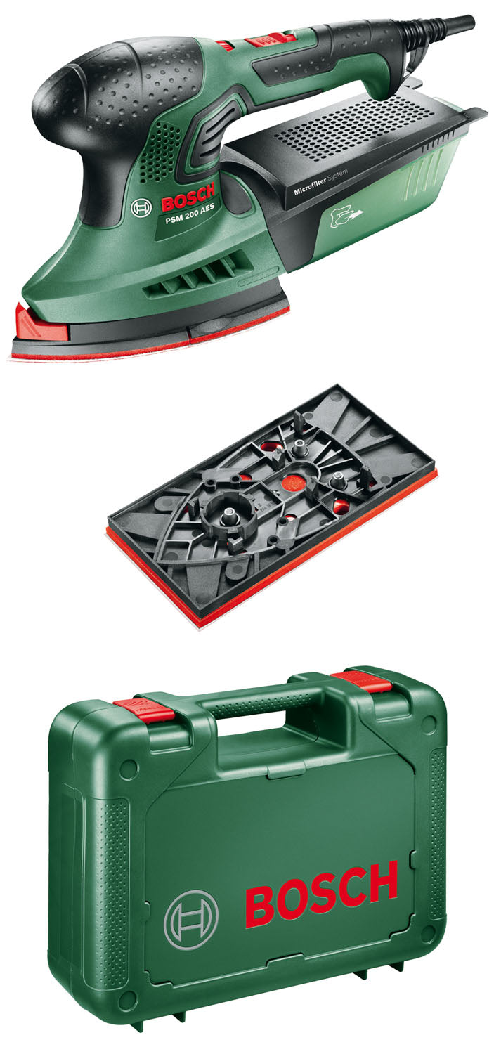 BOSCH MULTI LEVIGATRICE PALMARE 200W CON ACCESSORI