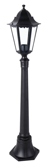 MINERVA LAMPIONE SU PIANTANA 120 CM COLORE NERO