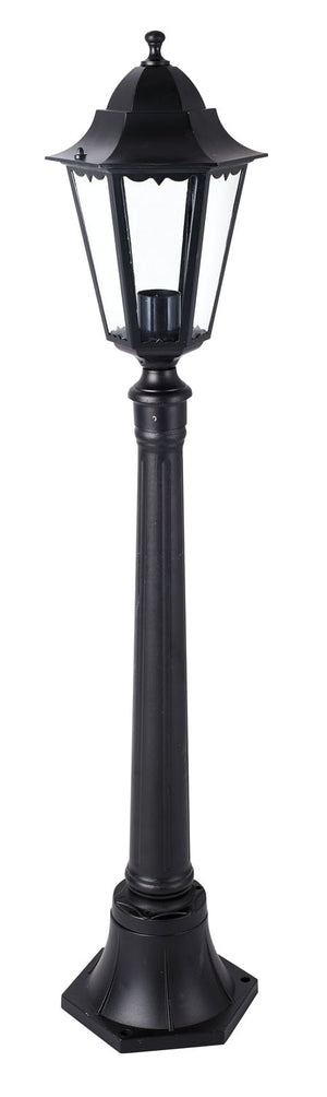 MINERVA LAMPIONE SU PIANTANA 120 CM COLORE NERO