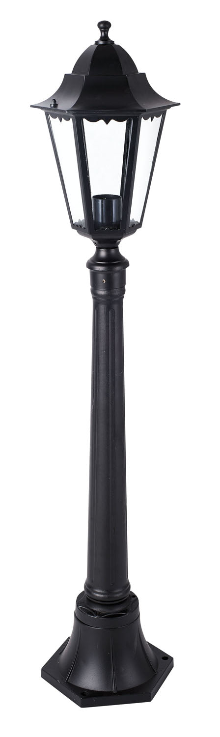 MINERVA LAMPIONE SU PIANTANA 120 CM COLORE NERO