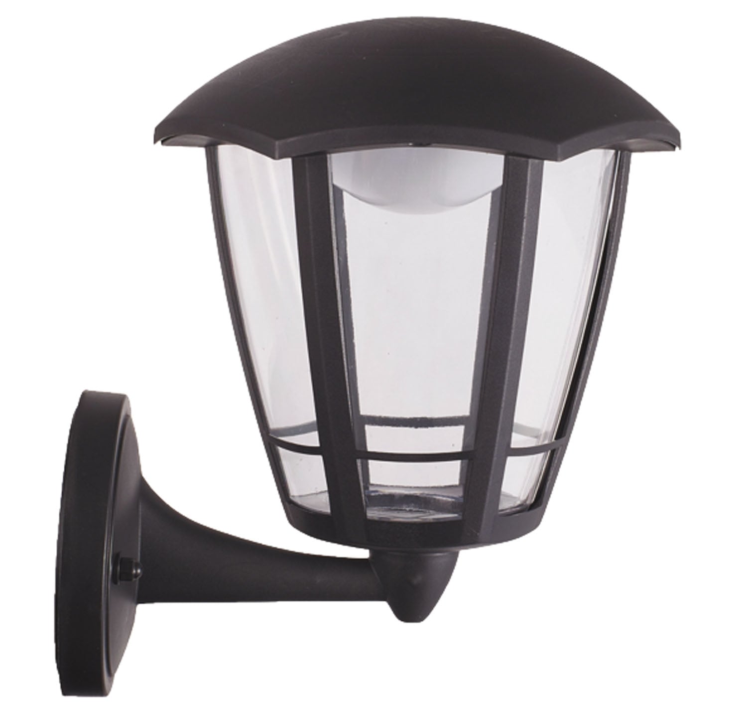 ERA LED LANTERNA APPLIQUE A MURO BRACCIO INFERIORE 17 X 19 X H 23 CM