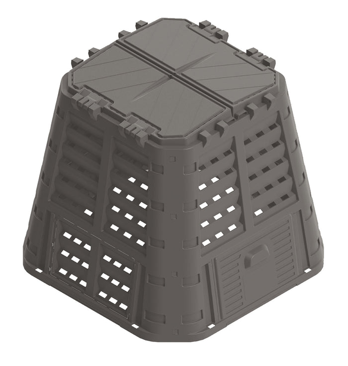 COMPOSTIERA BRIXO ECO BOX RUGBY 420 LT 89 X 89 X H80 CM