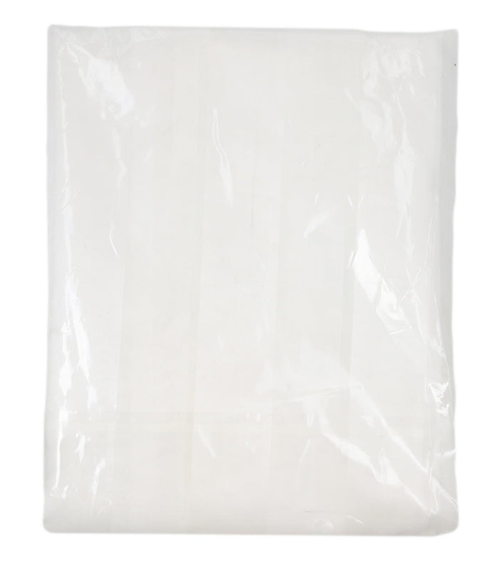 TENDA VELO PER GAZEBO 150 X 280 CM BIANCA CON RIGHE VELATE