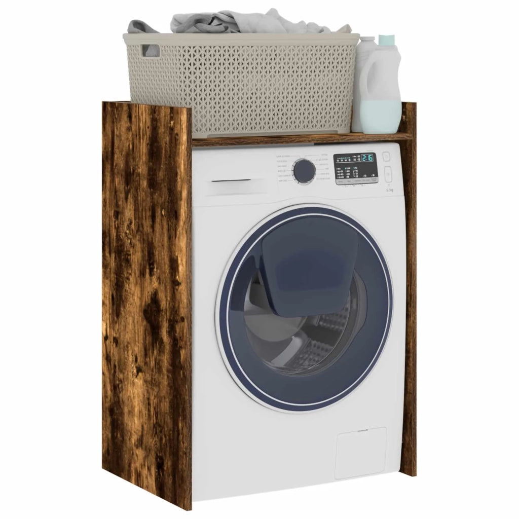 Mobiletto per lavatrice Rovere fumé 67,5 x 48 x 97 cm