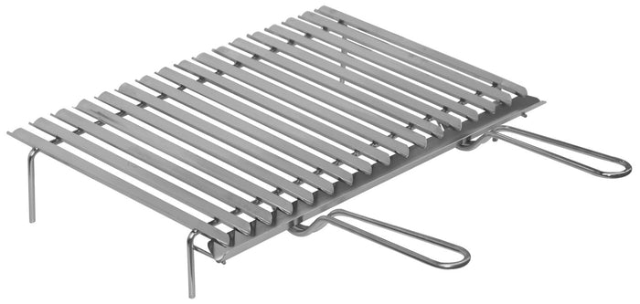 EL GAUCHO GRIGLIA PER BARBECUE IN ACCIAIO INOX 50 X 35 CM