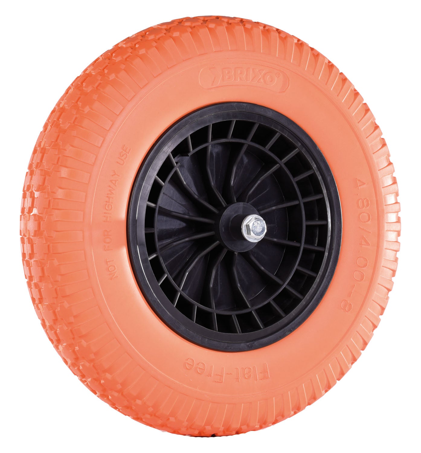 BRIXO RUOTE IN POLIURETANO PER CARICHI PESANTI 400 X 80 MM