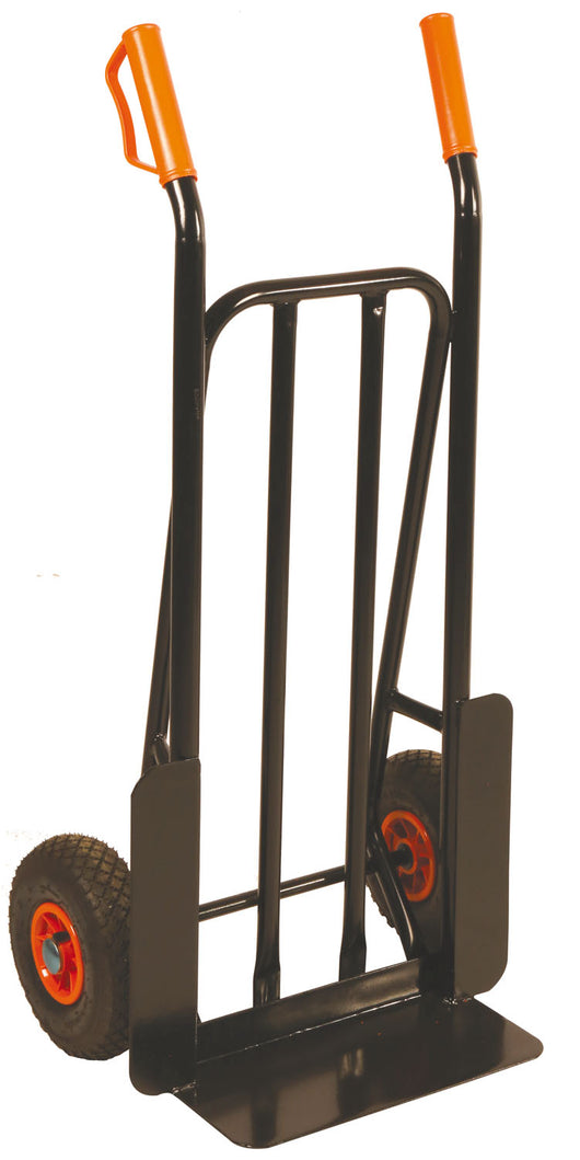 CARRELLO PORTAPACCHI BRAVETTA PER TRASPORTO ACCIAIO CON RUOTE PNEUMATICHE 200 KG