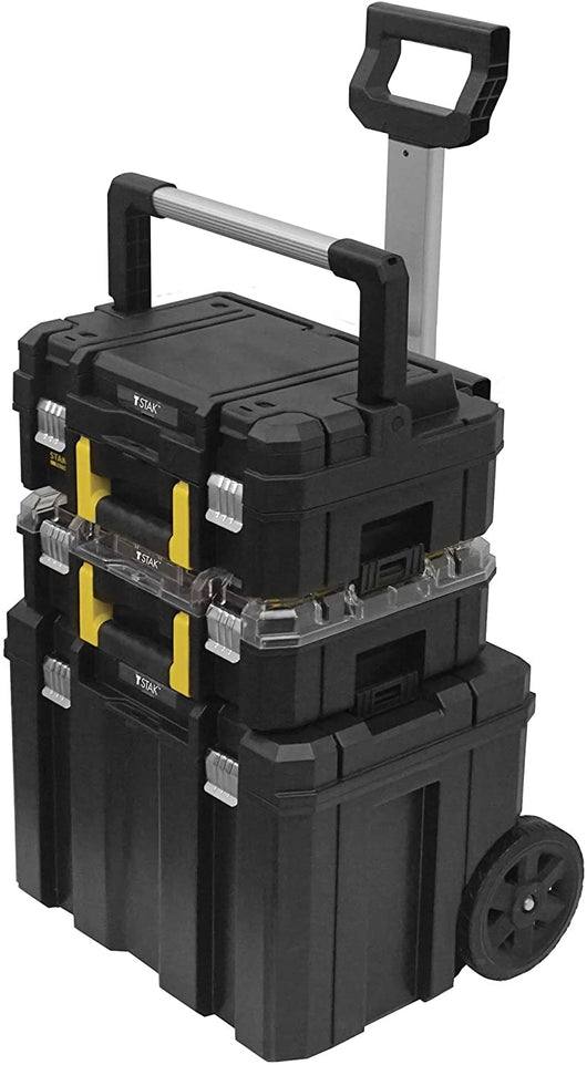 STANLEY FATMAX CARRELLO A TRE ELEMENTI PRO-STACK 51 X 63 X 70 CM