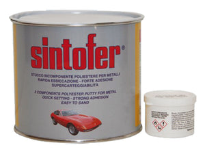 SINTOFER STUCCO BICOMPONENTE PER FERRO A RAPIDA ESSICCAZIONE