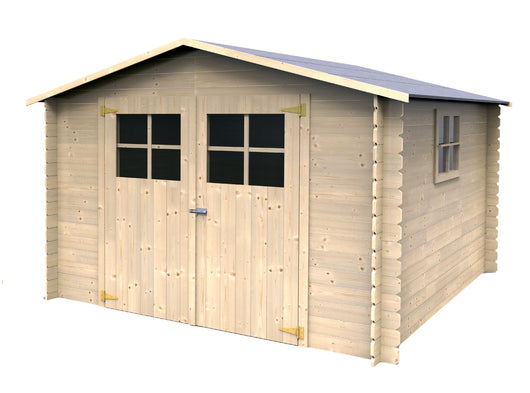 GARDEN WOODEN COTTAGE A DOGHE IN LEGNO MASSELLO MONTE BIANCO 269 X 269 X H 172