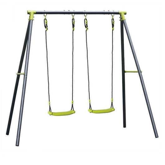 DUPLO ALTALENA BIMBI A 2 POSTI IN ACCIAIO GIOCO DA GIARDINO