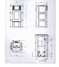 TERMOSTUFE PELLET BORDEAUX ISIDE 2.0