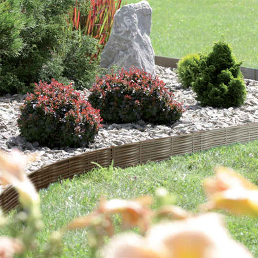 GARDEN FLEXY BORDURE STECCATO RECINZIONE IN RESINA 3,9 MT