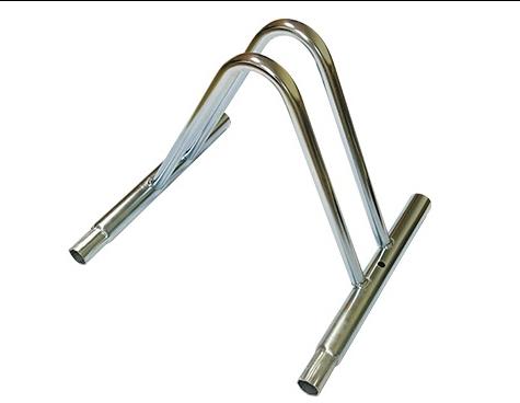 RASTRELLIERA PORTABICICLETTE COMPONIBILE IN ACCIAIO 33 X 37 X 28H CM