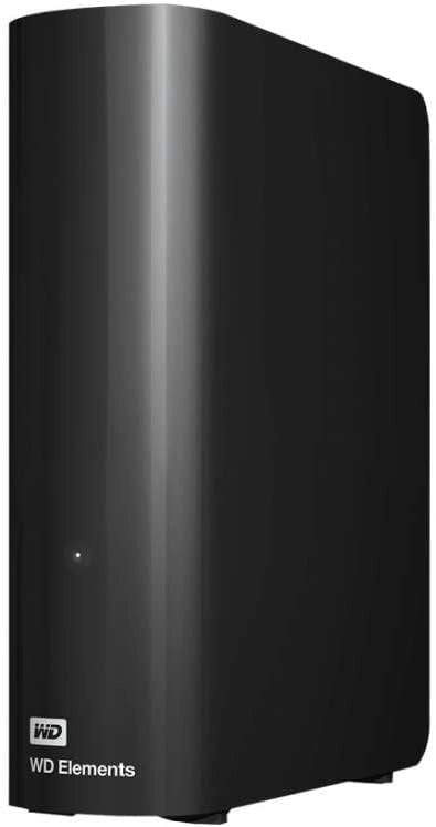 22 TB Elements Hard Disk Esterno per Desktop, USB 3.1 Gen 1, Ideale per espandere facilmente lo spazio di archiviazione e conservare foto, musica, video e file importanti, Nero