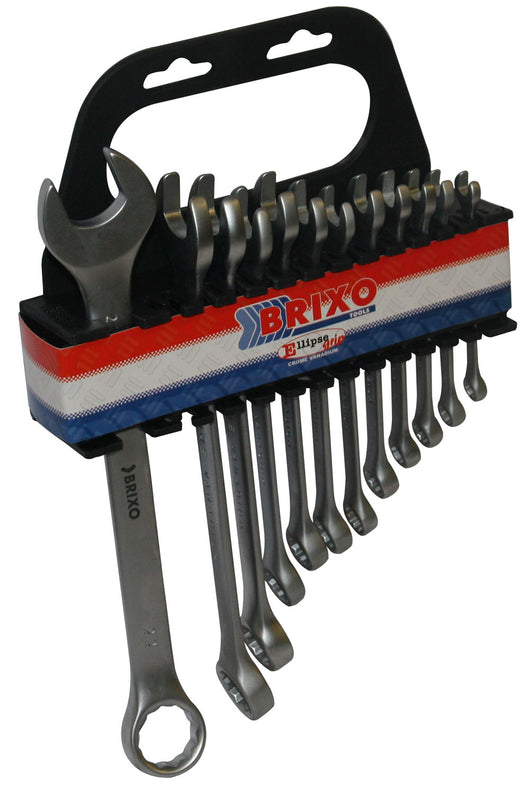 BRIXO CHIAVI COMBINATE IN SET DA 12 PEZZI