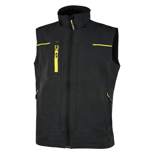 U-POWER SATURN GILET COLORE BLACK CARBON TAGLIA M