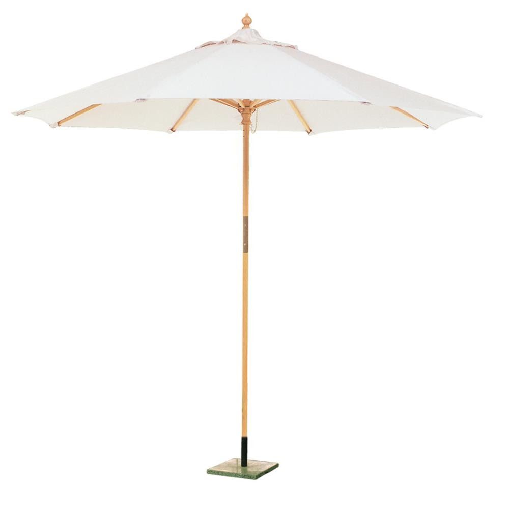 OMBRELLONE TONDO IN LEGNO Ø 250 CM PALO Ø 40 MM