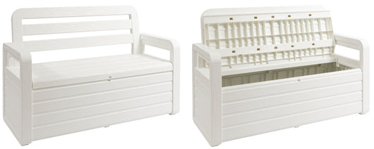 PANCHINA MULTIUSO FOREVERSPRING PLUS CON SEDUTA E VANO CONTENITORE