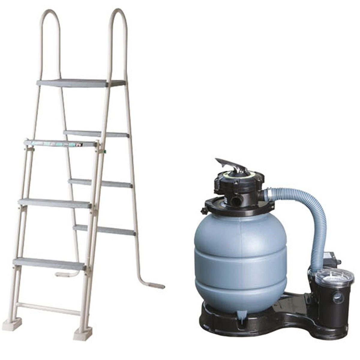 PISCINA CON DECORO GRAFITE 500 X 300 X H132 CM