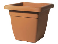 ATHENA VASO DI PLASTICA QUADRATO PER PIANTE 35 X 35 X H30 CM