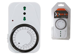 BRIXO TIMER GIORNALIERO CON PROGRAMMA 24 H