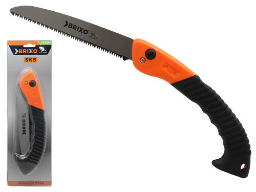 BRIXO SOFT GRIP SEGACCIO DA POTA CON LAMA RETTA DA 21 CM