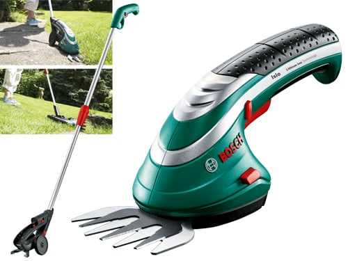 BOSCH SET FORBICI RIFILASIEPI A BATTERIA ISIO 3,6 V