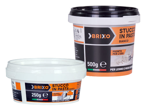 BRIXO STUCCO IN PASTA BIANCA CONFEZIONE DA 5 KG