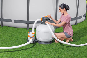BESTWAY POMPA DI FILTRAGGIO A SABBIA FLOWCARE DA 11.355 L/H