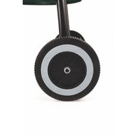 BARBECUE CON RUOTE ROTONDO IN METALLO E ACCIAIO INOX 51X84.5 CM