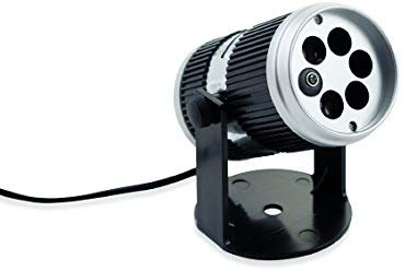 PROIETTORE LED DA INTERNO 5 DECORI IN METALLO E PLASTICA